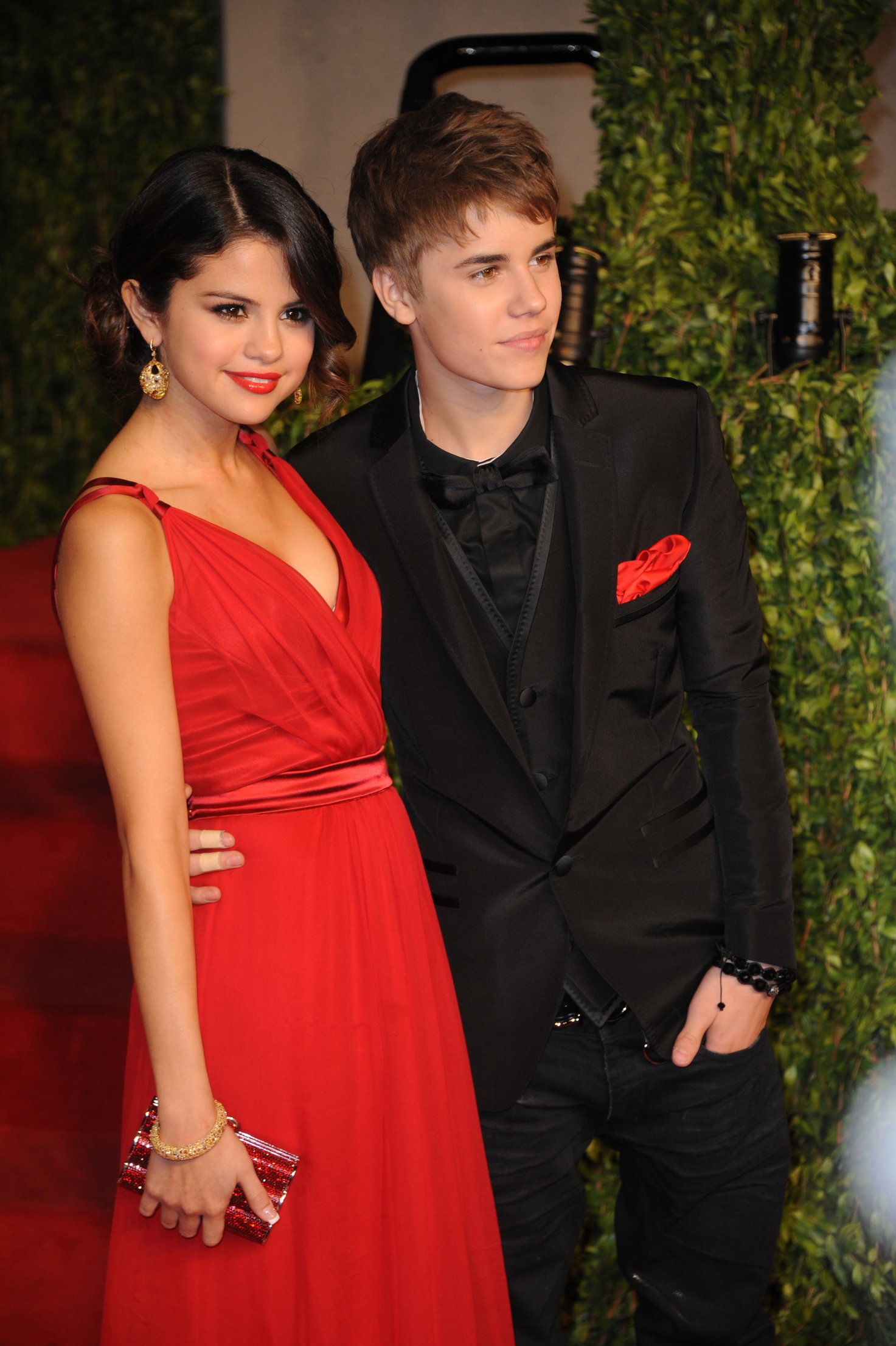 Selena Gomez Vanity Fair Oscar party in West Hollywood on February 27, 2011