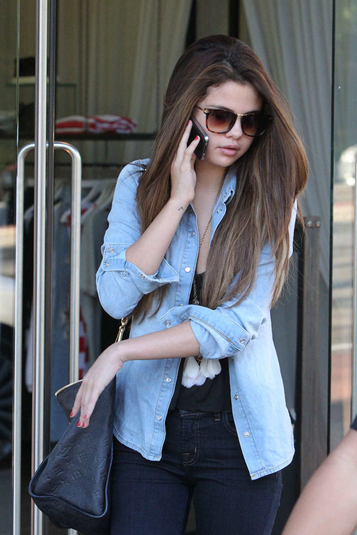 Selena Gomez goes shopping around Bondi Beach in Sydney on July 17, 2012 