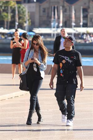 Selena Gomez goes shopping around Bondi Beach in Sydney on July 17, 2012 