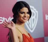 Selena Gomez InStyle Warner Brothers Golden Globes party at the Beverly Hilton hotel on January 16, 2011 