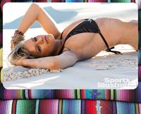 Valerie Van Der Graaf in a bikini