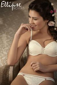 Juliana Mueller in lingerie