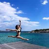 Almila Ada in a bikini