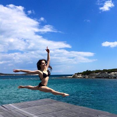 Almila Ada in a bikini