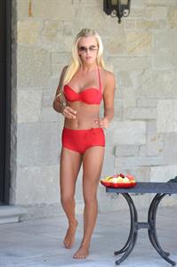 Jenny McCarthy in a bikini