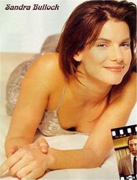 Sandra Bullock in lingerie