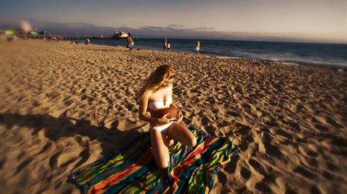 Josie Canseco in a bikini
