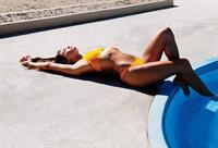 Kyra Santoro in a bikini