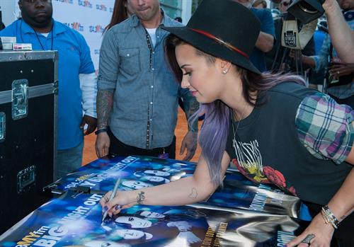 Demi Lovato attends 104.3 MY FM My Big Night Out on June 16, 2014 in Hollywood, California