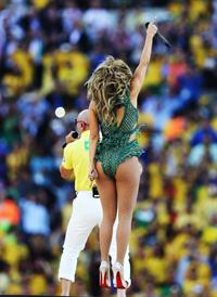 Jennifer Lopez performs during the Opening Ceremony of the 2014 FIFA World Cup Brazil June 12, 2014