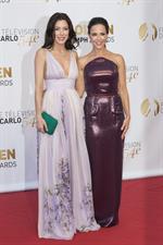 Jaime Murray and Julie Benz at 54th Monte Carlo TV Festival closing ceremony June 11, 2014