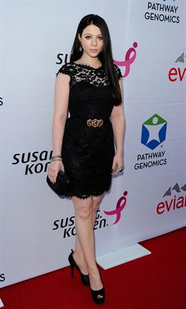 Michelle Trachtenberg attending the Pathway to the Cure Benefit at Santa Monica Airport June 11, 2014