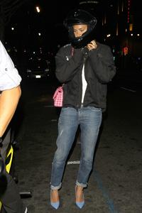 Bar Rafaeli grabbed some sushi at Katsuya restaurant in Hollywood, June 9, 2014