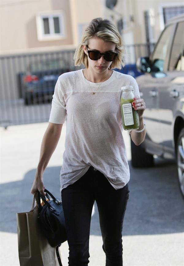 Emma Roberts out in Beverly Hills June 9, 2014