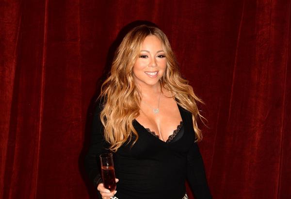 Mariah Carey Announces The Launch Of Her Go N'Syde Bottle Butterfly June 9, 2014