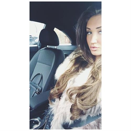Megan McKenna taking a selfie