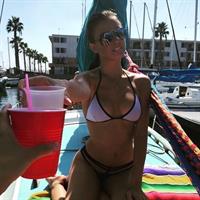 Anonymous in a bikini