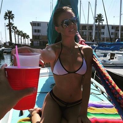 Anonymous in a bikini