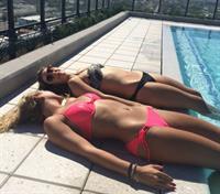 Anonymous in a bikini