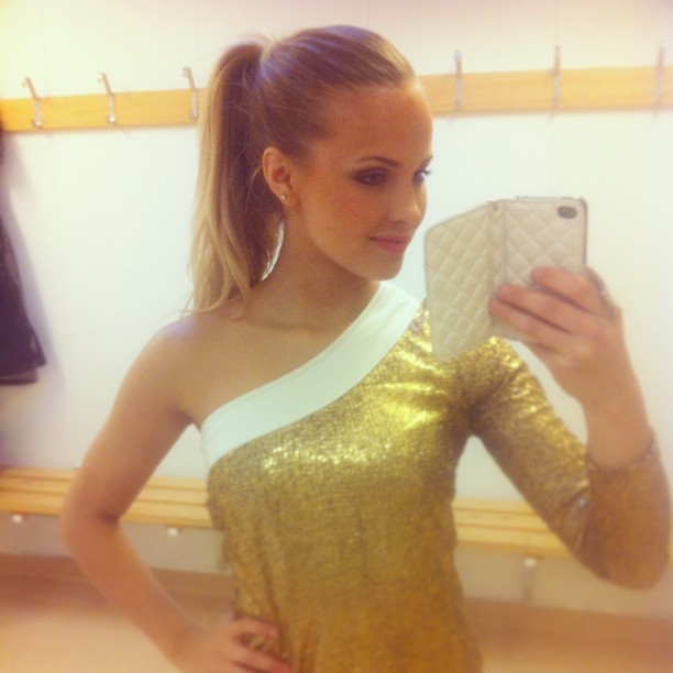 Emilie Voe Nereng taking a selfie