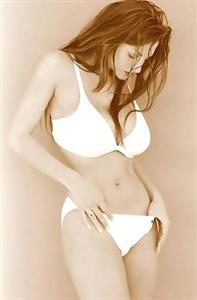 Petra Verkaik in a bikini