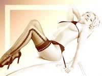 Heather Kozar in a bikini