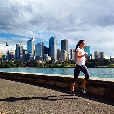 Tanya Poppett in Yoga Pants