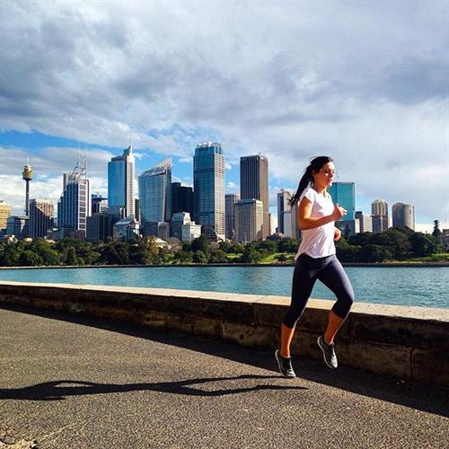 Tanya Poppett in Yoga Pants