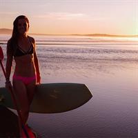 Tanya Poppett in a bikini