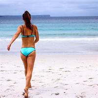 Tanya Poppett in a bikini - ass