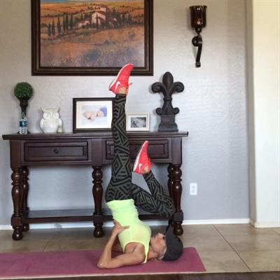 Alexa Jean Brown in Yoga Pants