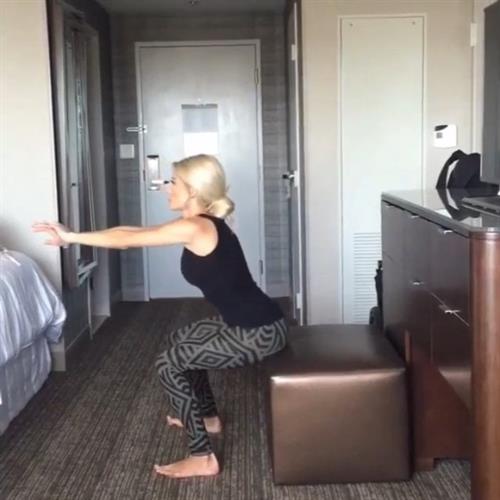 Alexa Jean Brown in Yoga Pants