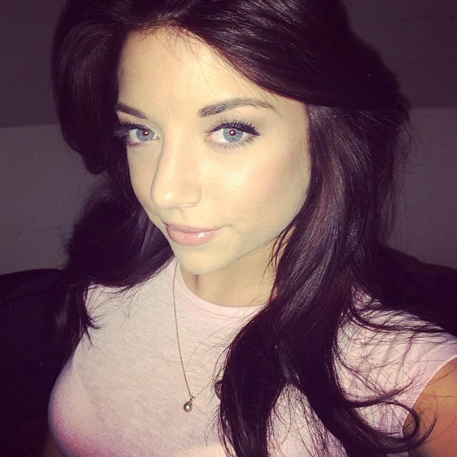 Brittney Rose taking a selfie