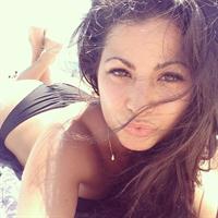 Mónica Alvarez in a bikini