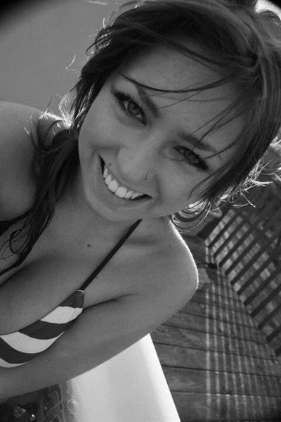 Anonymous in a bikini