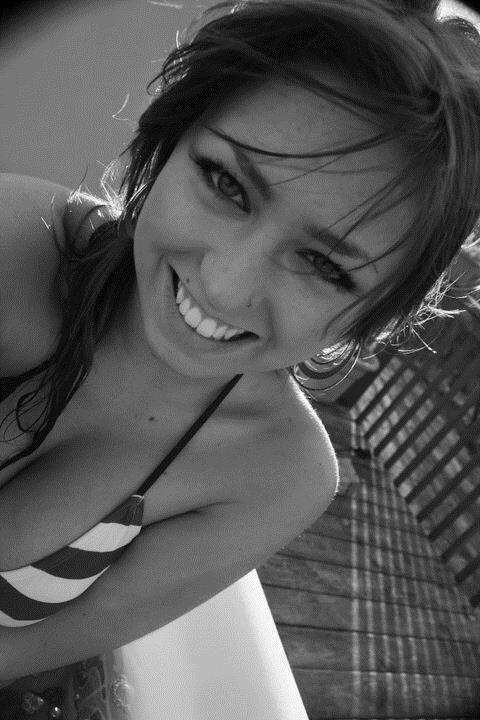 Anonymous in a bikini