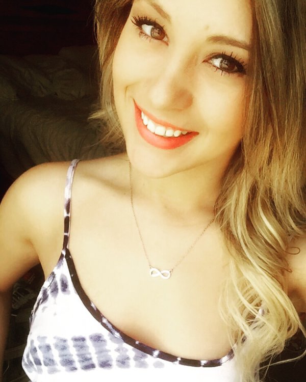 Anonymous taking a selfie