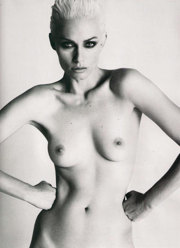 Amber Valletta - breasts