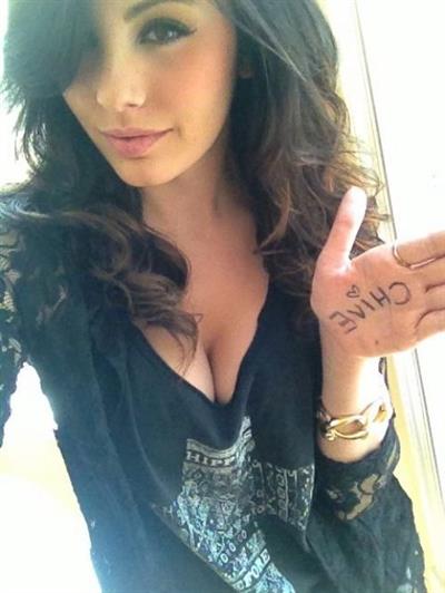 Brittany Young taking a selfie