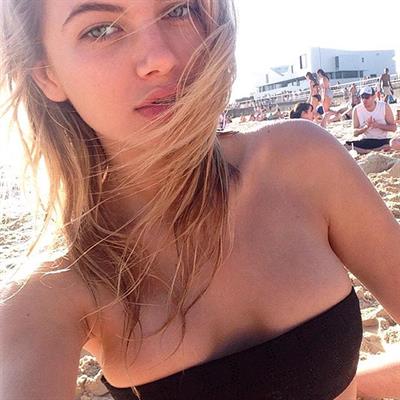 Megan Blake Irwin taking a selfie