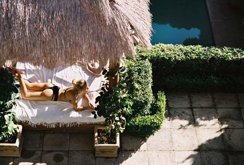 Megan Blake Irwin in a bikini - ass