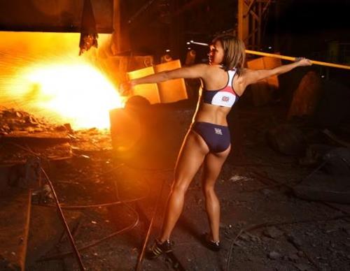 You have to love the Olympics!