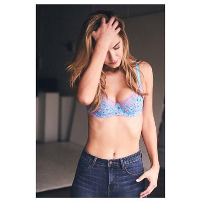 Olivia Jordan in lingerie