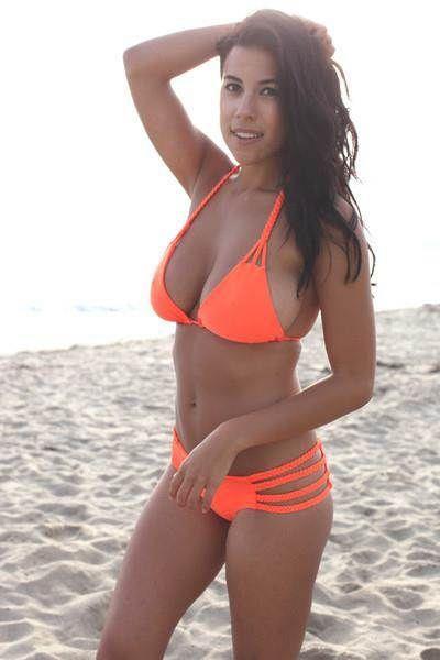 Devin Brugman in a bikini