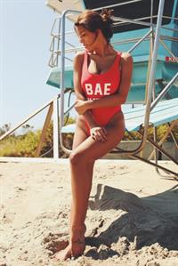 Devin Brugman in a bikini