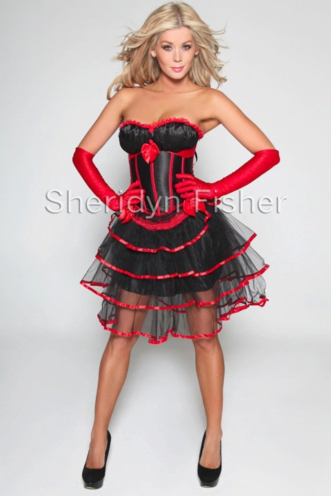 Sheridyn Fisher in lingerie