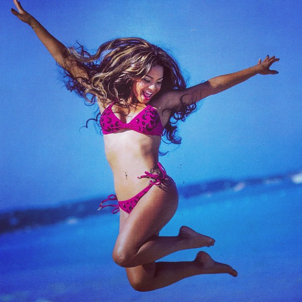 Christina Milian in a bikini