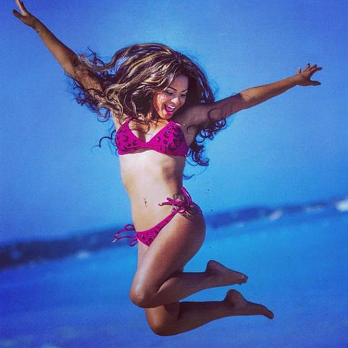 Christina Milian in a bikini