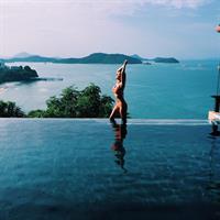 Devin Brugman in a bikini