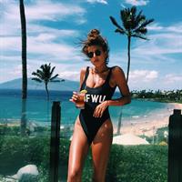 Devin Brugman in a bikini